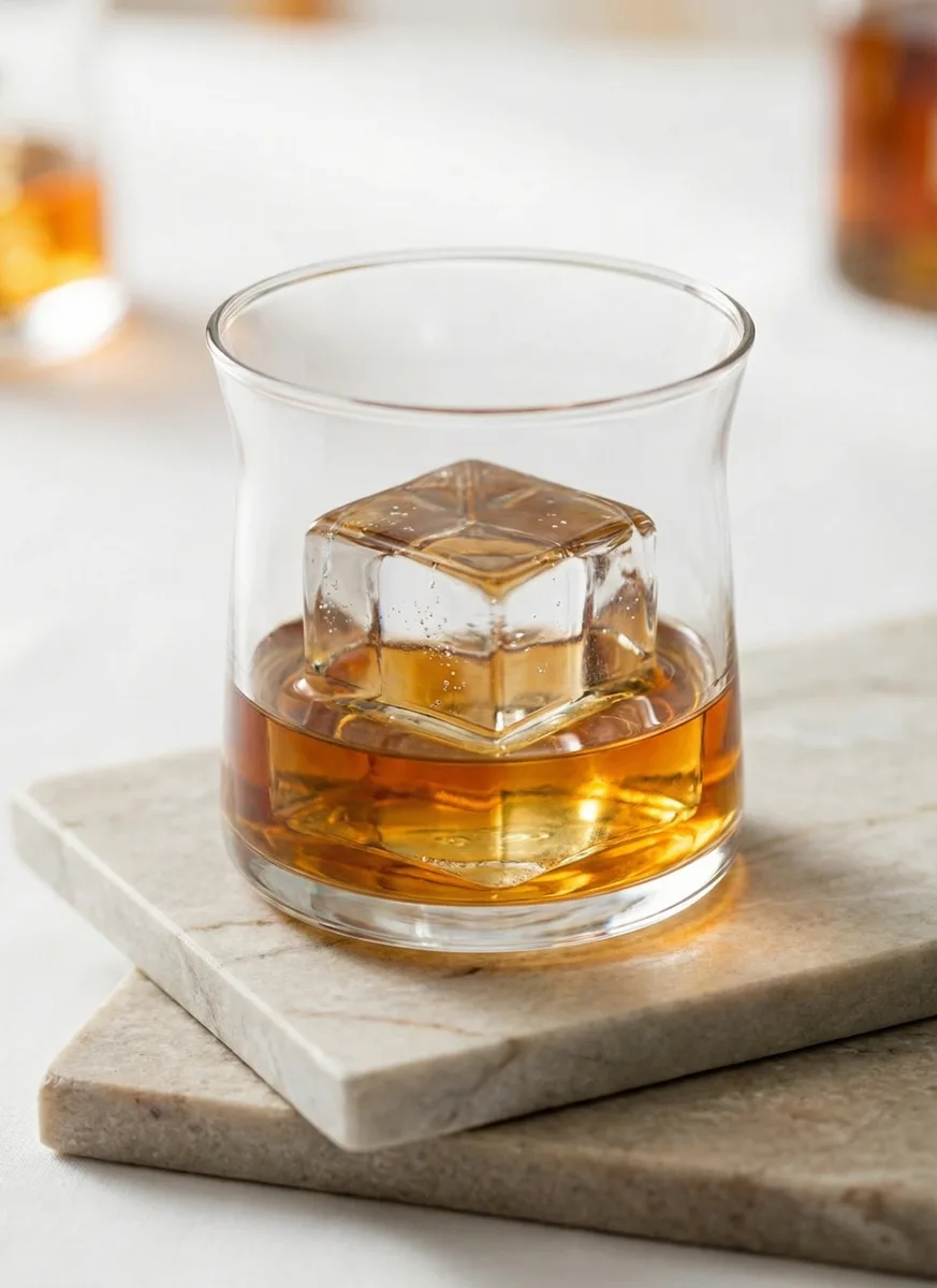 Vera glass whisky tumbler