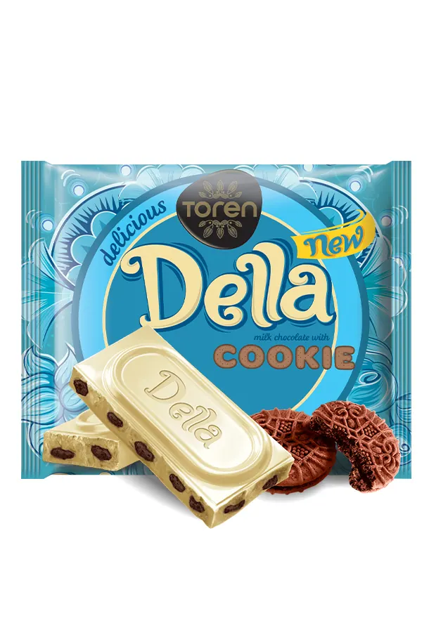 Della Chocolate with Cookies