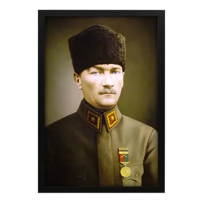 Ataturk Cerceveli 15 framed print