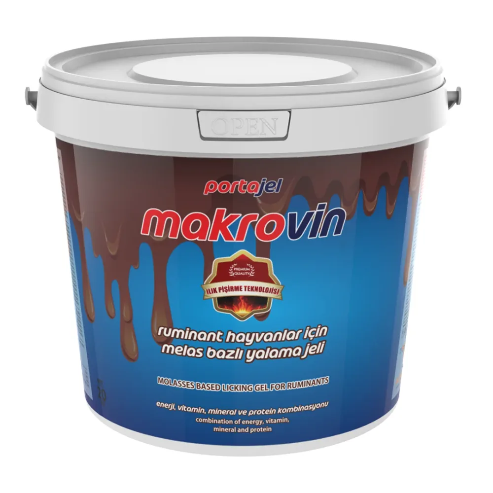 Portajel Makrovin lick gel for small ruminants