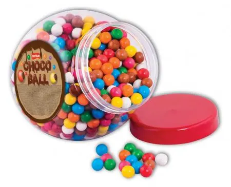 Cocoa Dragee Choco Ball - Plastic Jar