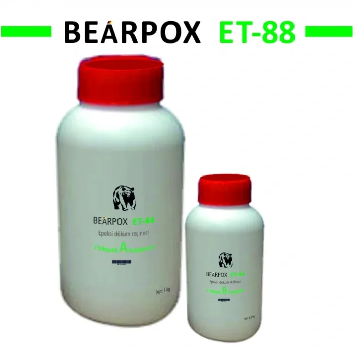 Table Casting Epoxy Resin BearPOX ET-88 1.3 Kg Set