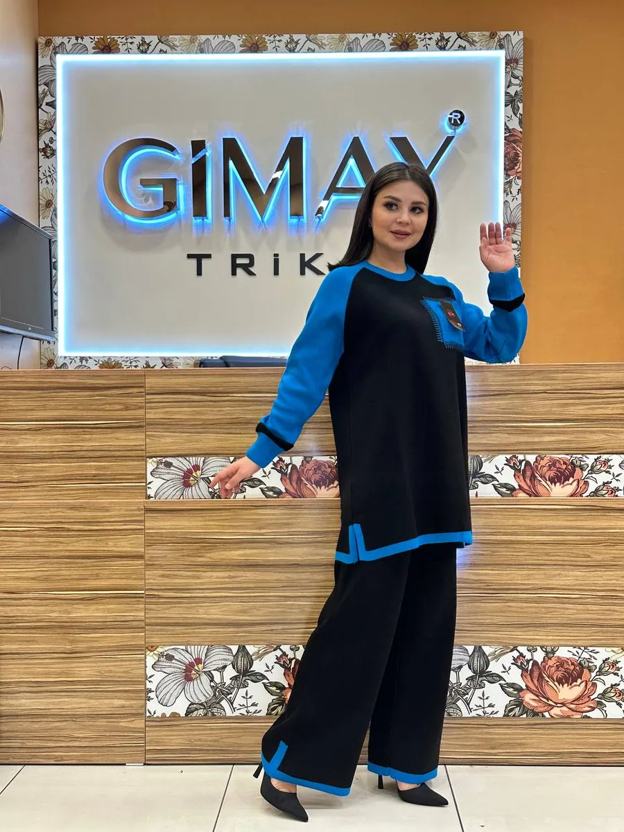 Gimay Triko two-piece knit set model 22905