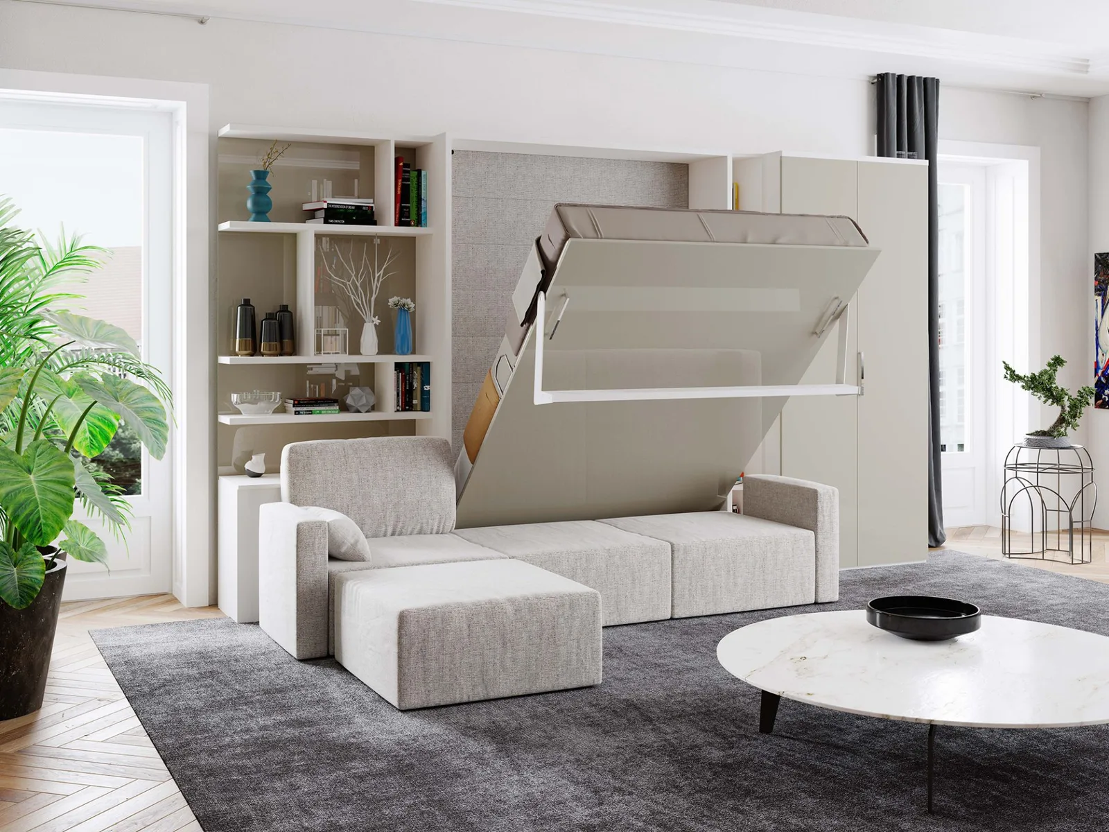 Double wall bed Royal