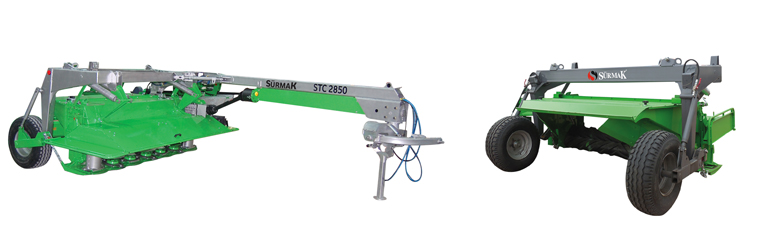 STC 2850 Trailed Conditioner Disc Mower - Surmak Agricultural Machinery