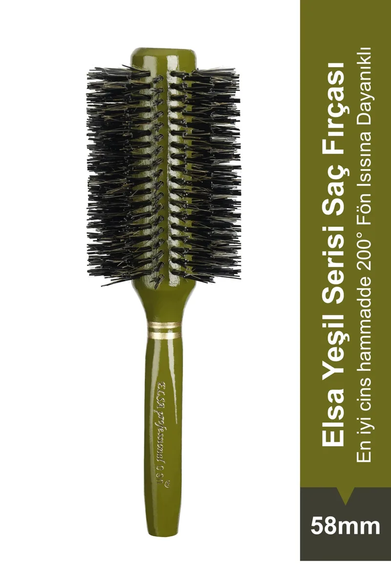 0.90 green 58 mm blow-dry brush