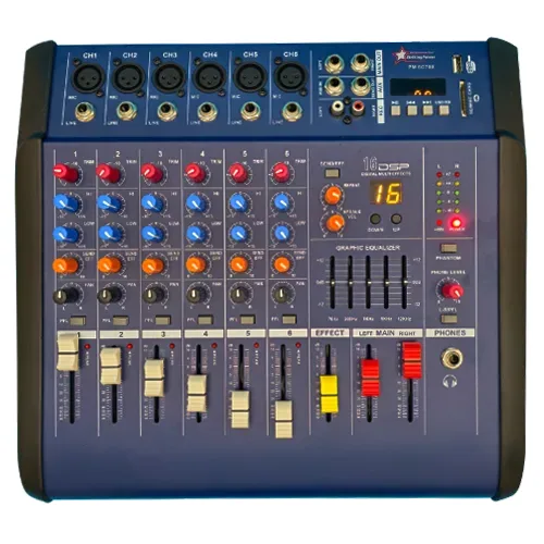 مازج صوت مضخم PM 6C700 بقدرة 2x350W