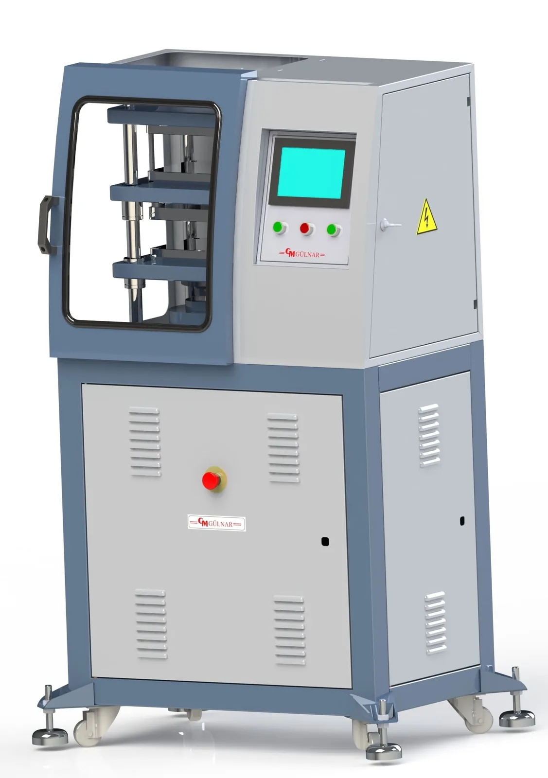 Laboratory dual stage press