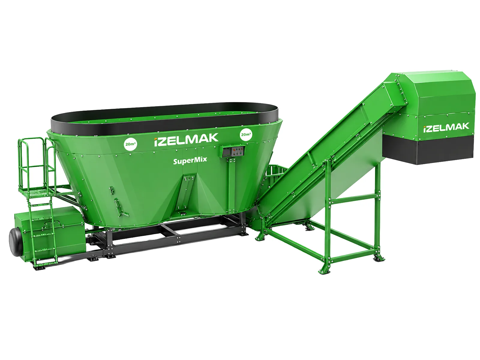 SDI200 stationary feed mixer 20 m³