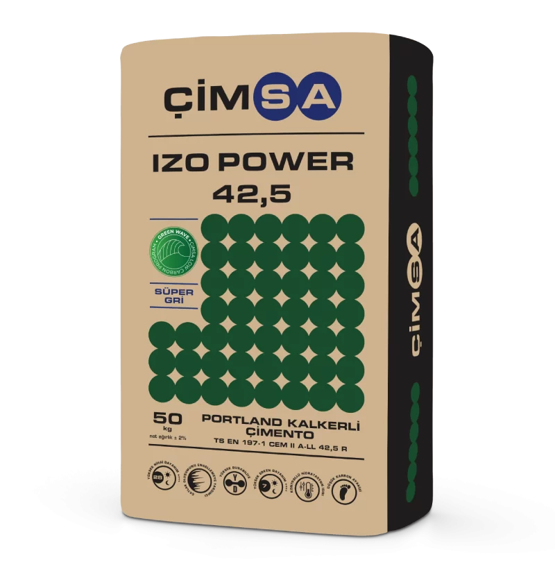 إسمنت Cimsa Izo-Power 42.5 البورتلاندي الكلسي