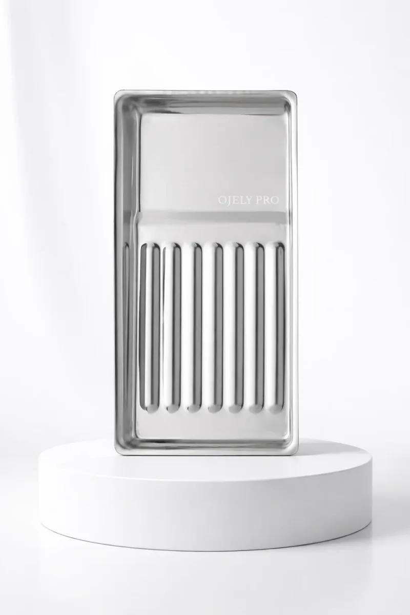 Ojely stainless steel manicure instrument tray
