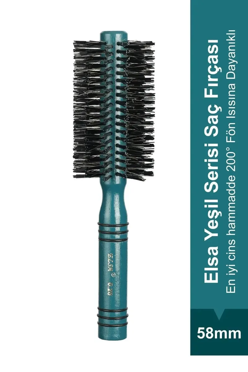 0.28 green 58 mm blow-dry brush