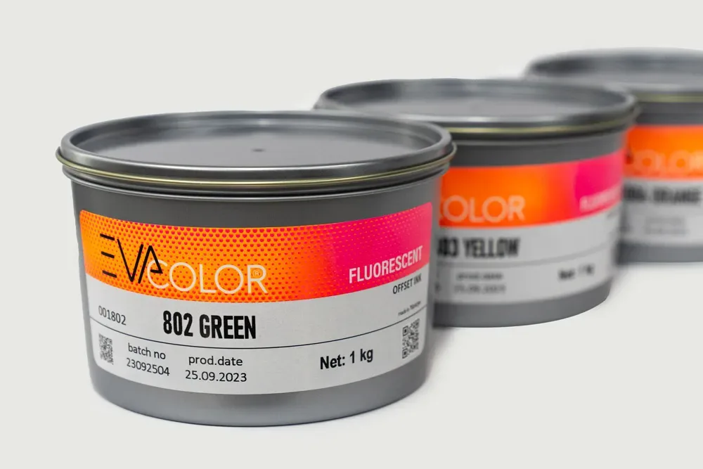 حبر أوفست فلوري EVA COLOR Fluorescent