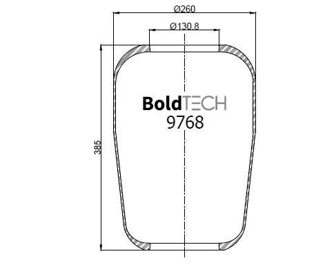 9768 R BoldTech Air Spring