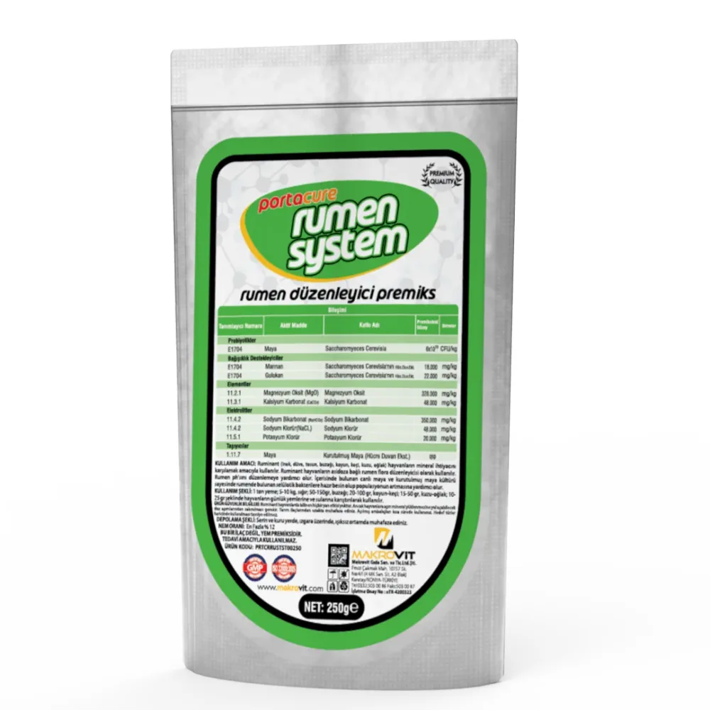 Portacure Rumen System premix