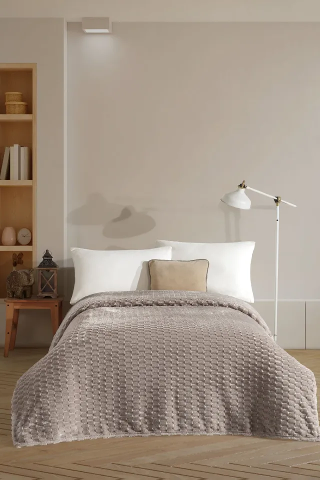 Elart Star Wellsoft Blanket Double (180x220 cm) Mink