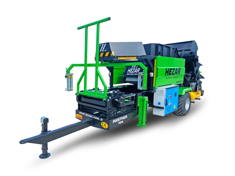 Panther 100 Compact Round Baler and Wrapper