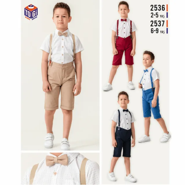 Togi Boys’ Shirt and Shorts Outfit 2536 / 2537