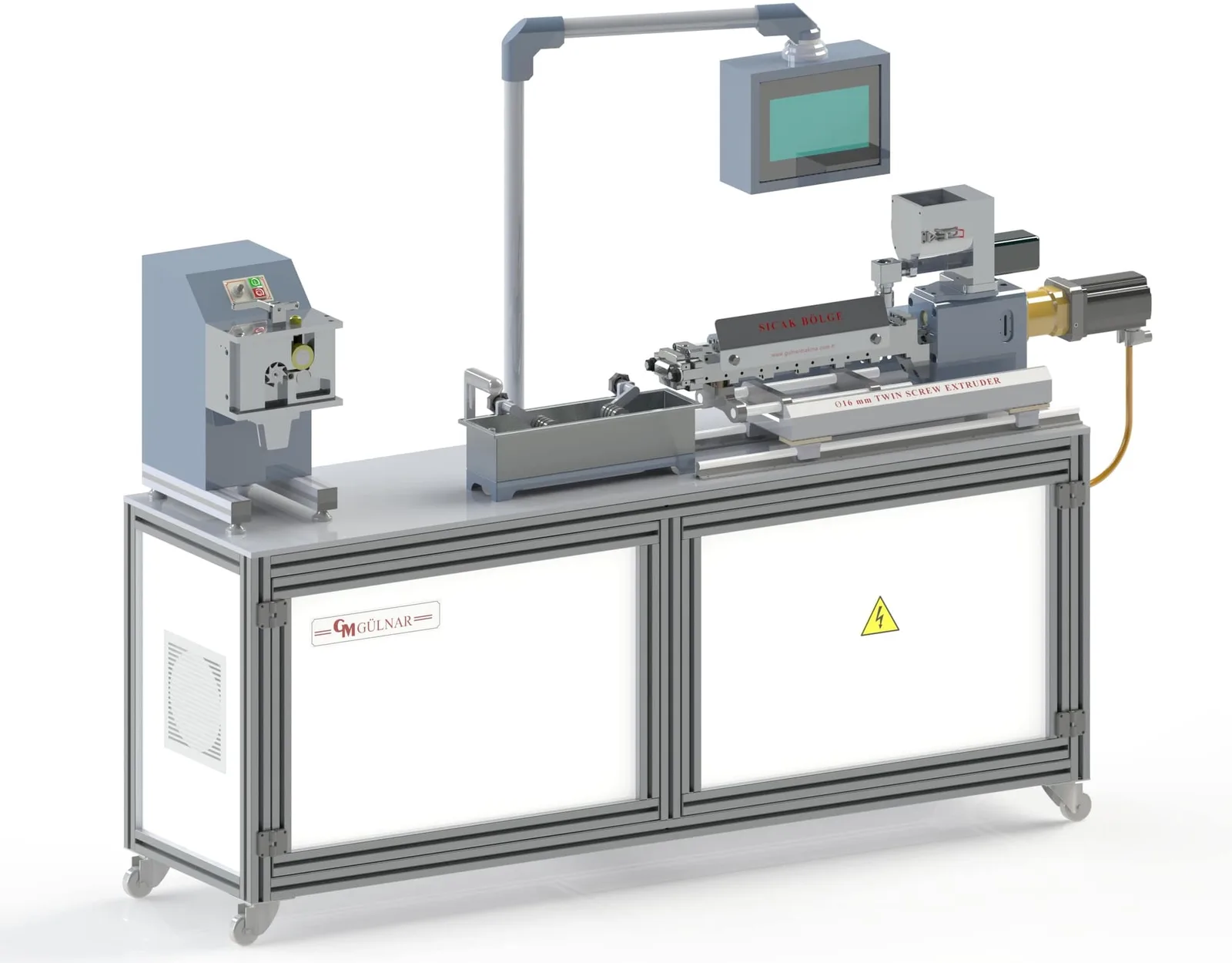 Laboratory 16MM twin screw extruder