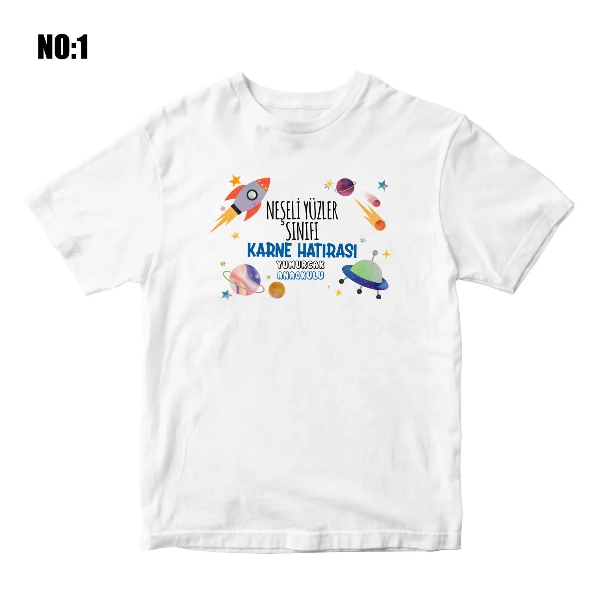 Report Card Day Printed Promotional Children's T-Shirt (Customizable)