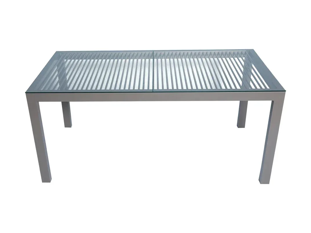 طاولة ألومنيوم Aluminium Profile 160×80 cm