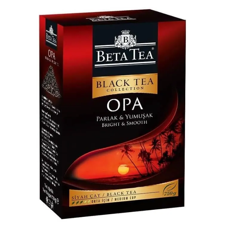 Beta Premium Opa 750 غرام شاي أسود مستورد سيلاني 100%