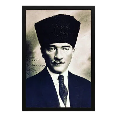 Ataturk Cerceveli 13 framed print