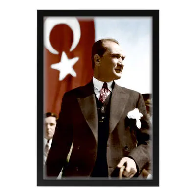 Ataturk Cerceveli framed print