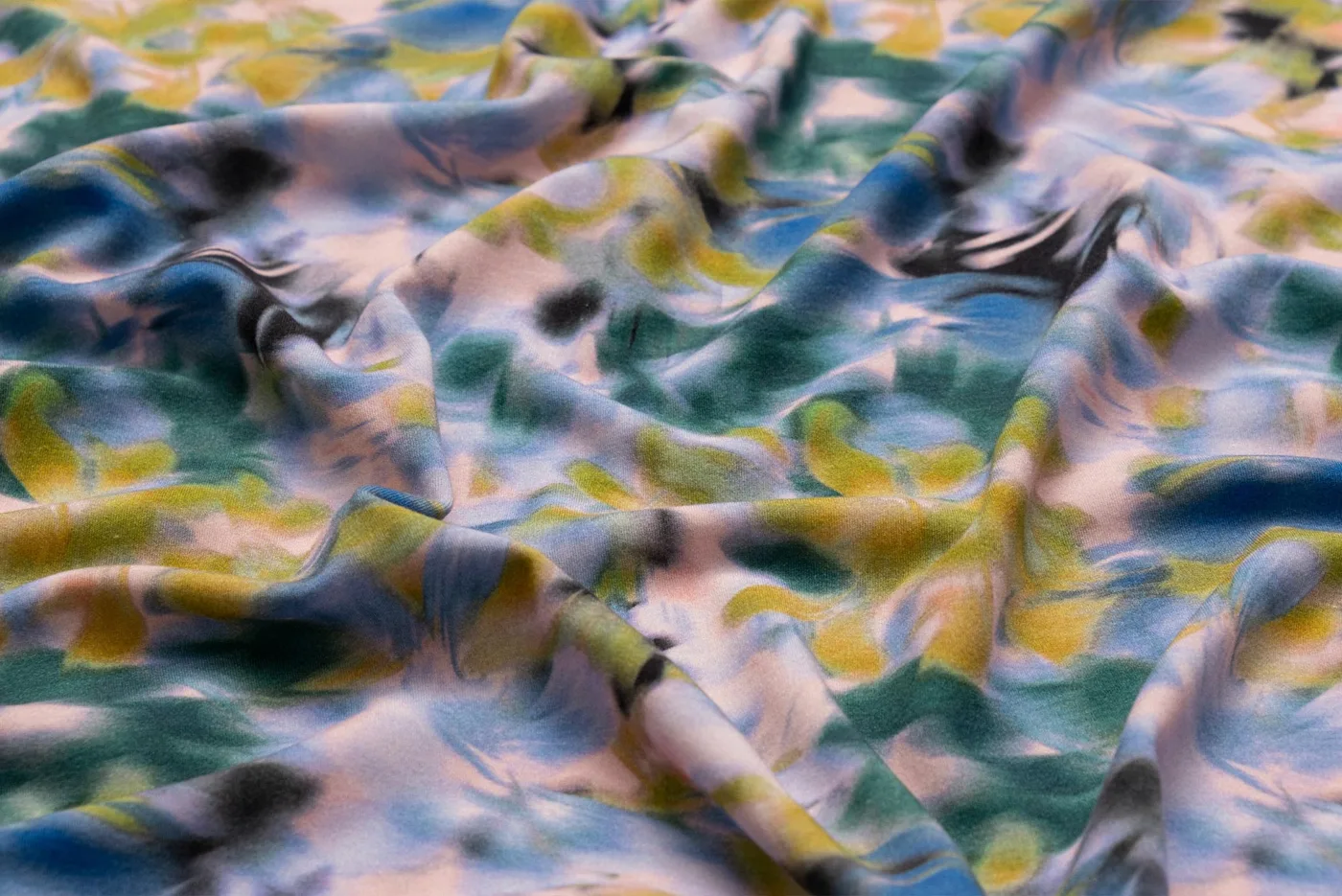 Sanko Watercolor Garden Dyed Fabric