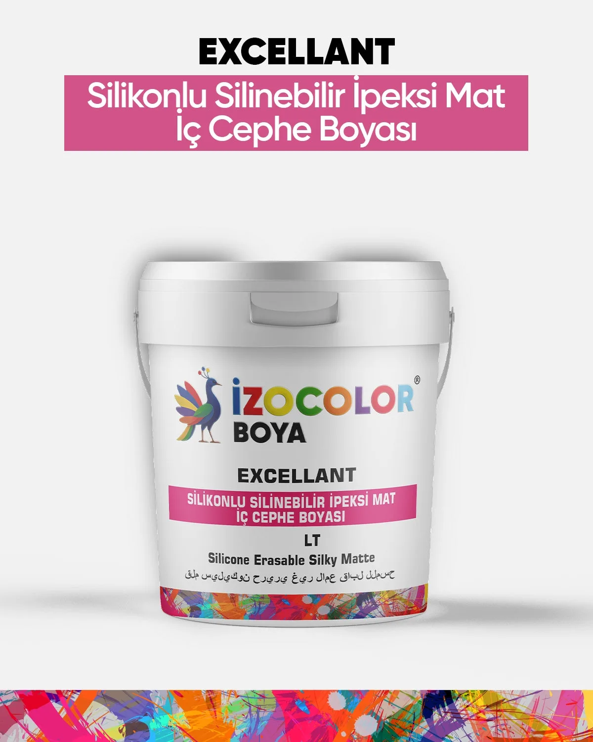 Interior silky matte paint İzocolor Excellant