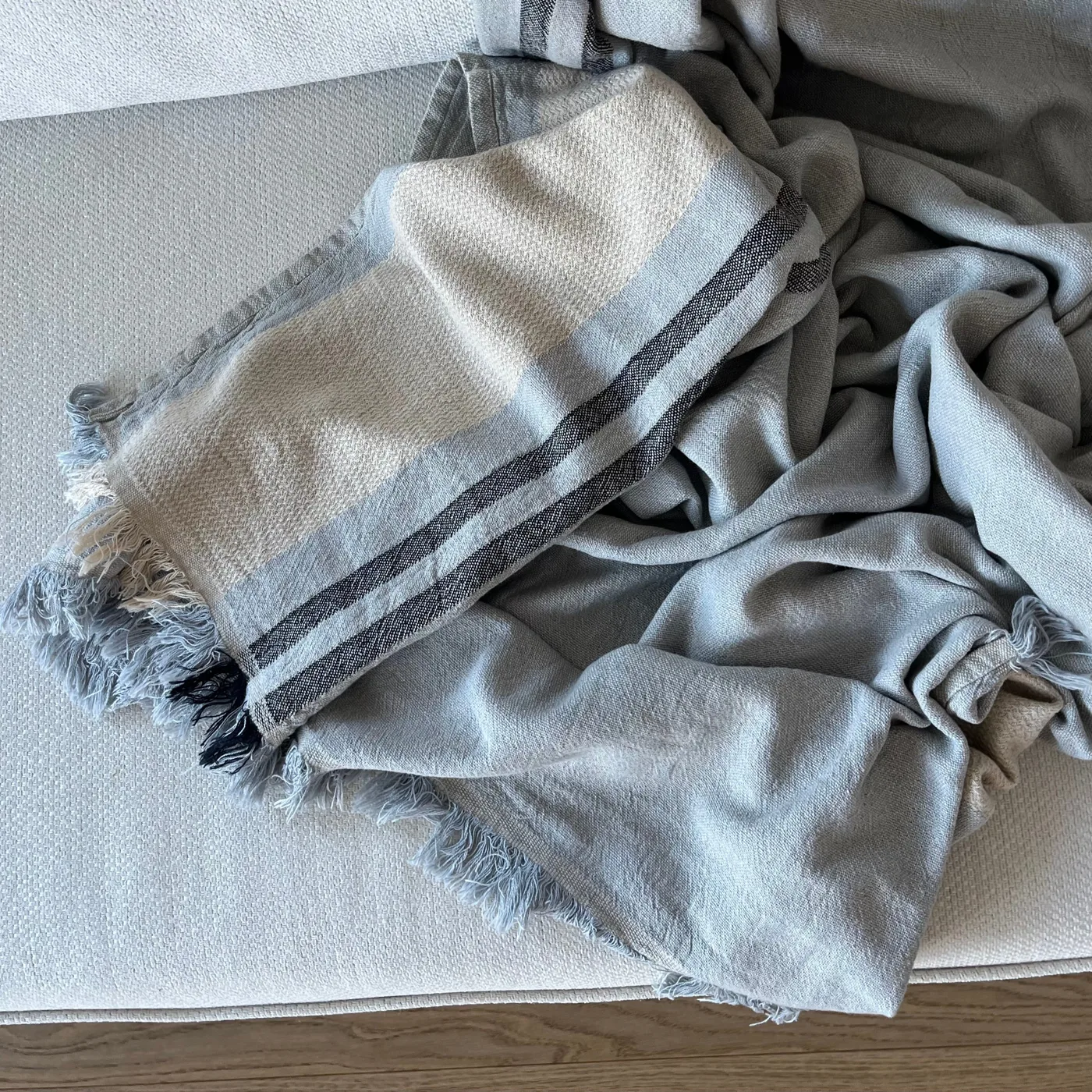 Ferman Linen Throw Blanket