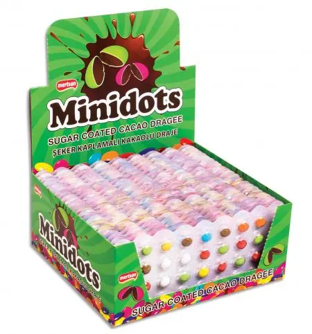 Minidots Cocoa Dragee 36 Pieces