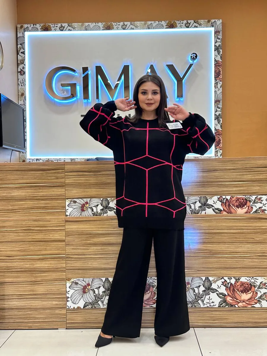 Gimay Triko two-piece knit set model 22906