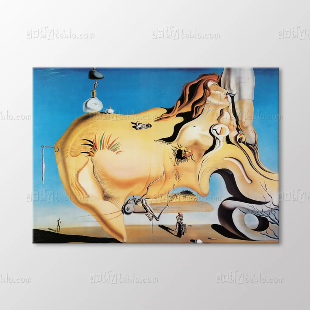 The Great Masturbator Tablo canvas wall art