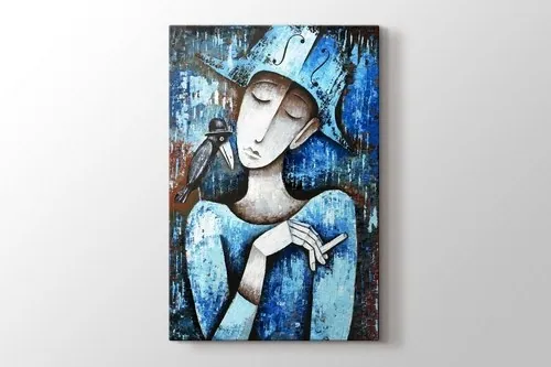 Mavili Kadin canvas wall art