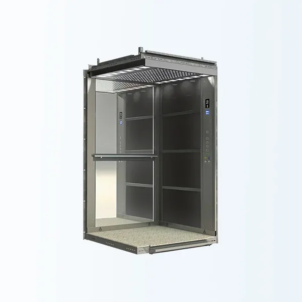كابينة مصعد Ultra Glass Black