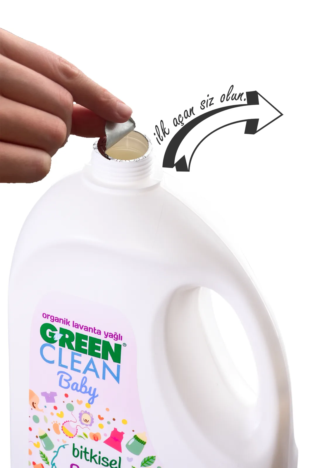 U Green Clean Baby plant-based fabric softener 2750 ml
