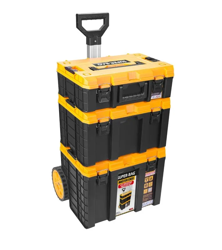 Master Case wheeled case set 3 pieces S-M-L ASR-6030