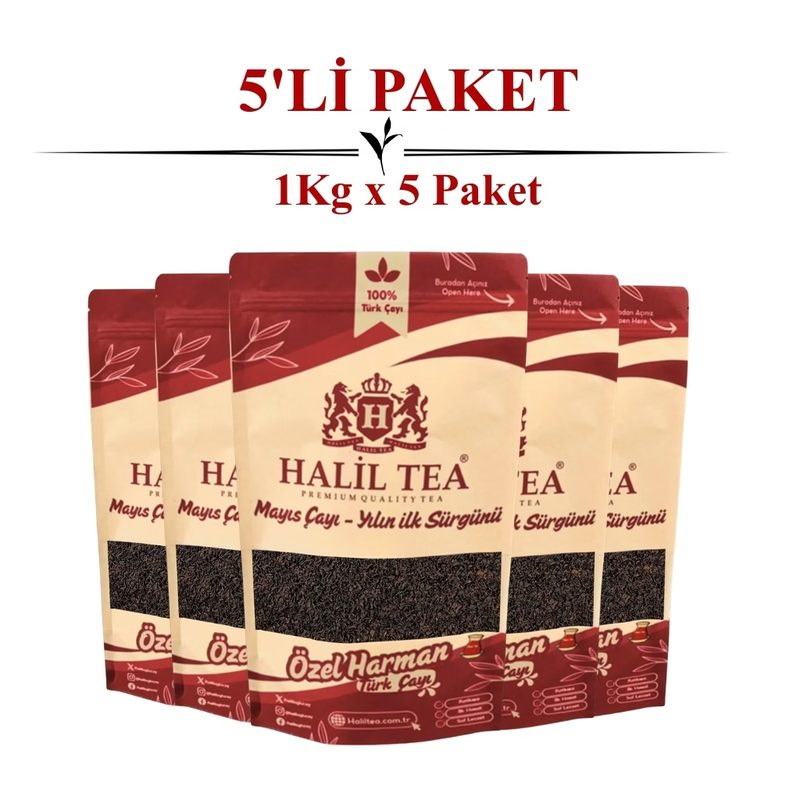 شاي مايو خلطة خاصة Halil Tea 5 × 1 كغ
