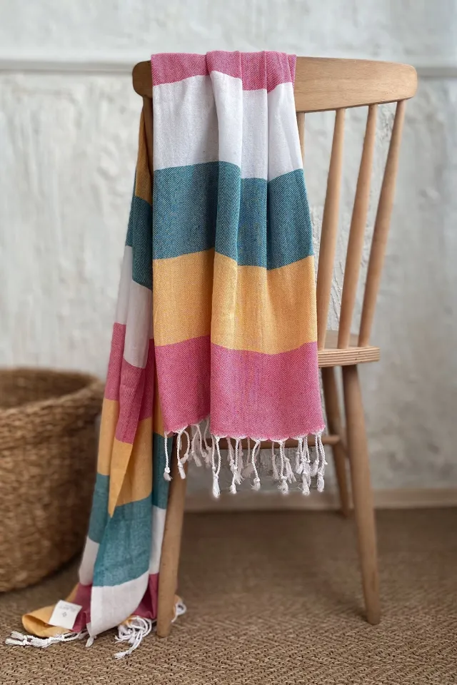 Elart Sunny Pestemal Towel (90x170 cm) Multicolor