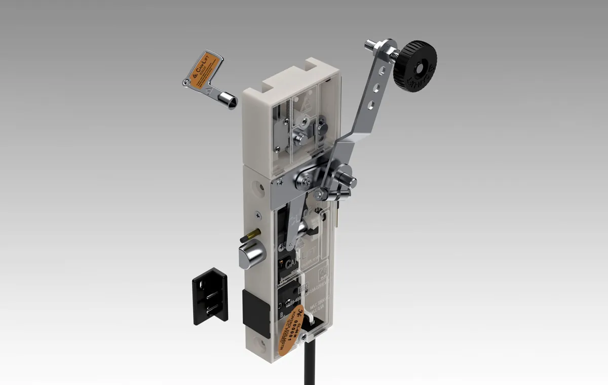 قفل باب الطابق ثنائي اللسان CL-06 M-KT-ASW