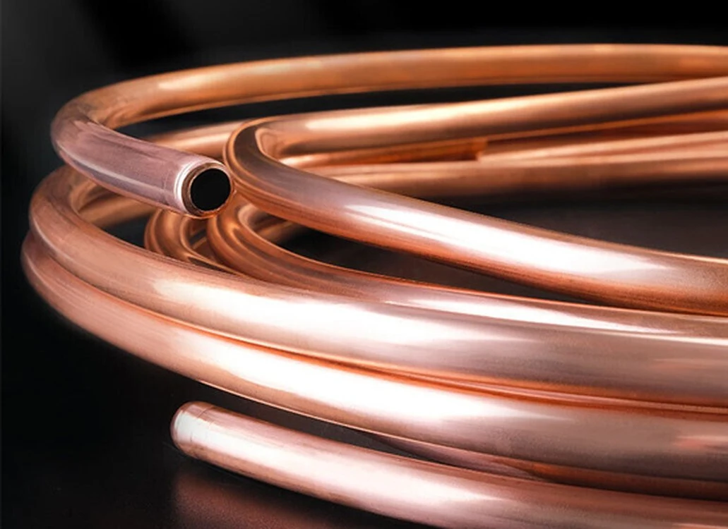 Copper coil pipe