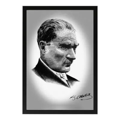 Ataturk Cerceveli 1 framed print