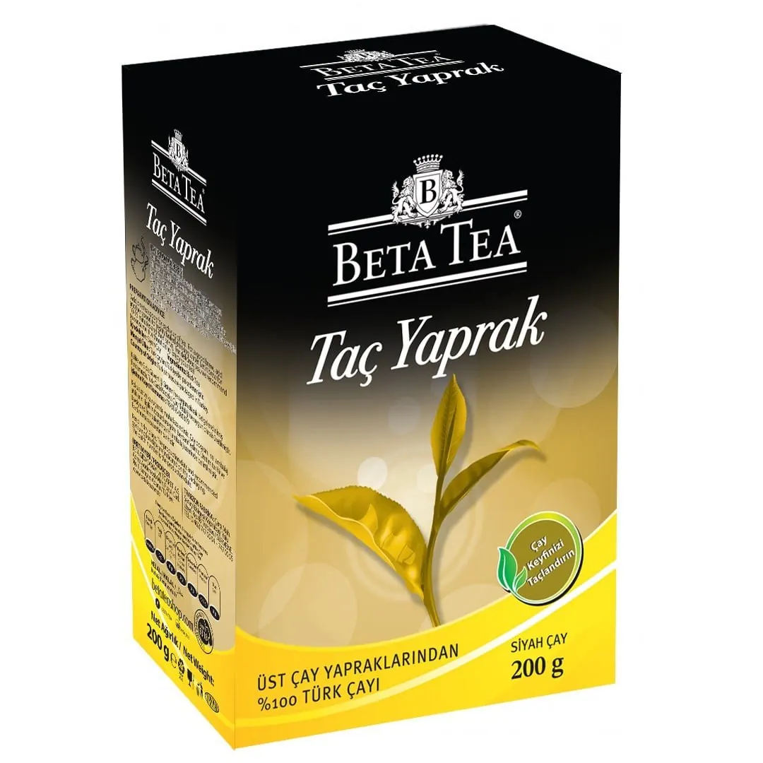 Beta Tea شاي تركي تاج الورق 200 غرام