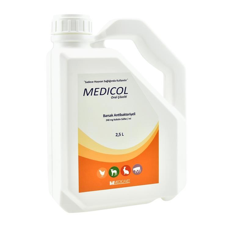Medicol — Oral Solution (Colistin Sulphate 4,800,000 IU/ml)