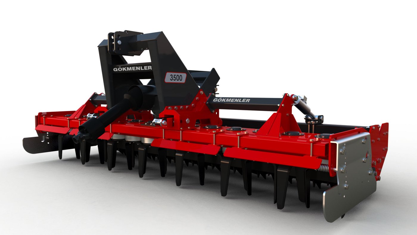 GDF-300, GDF-350, GDF-400 Vertical Rotary Tiller