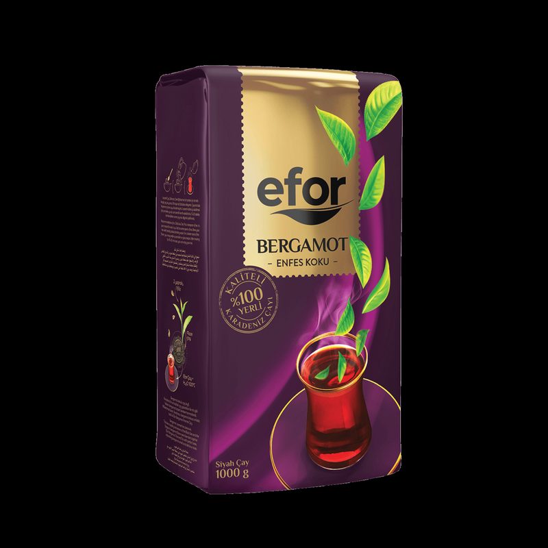 Efor شاي سائب برائحة البرغموت الفاخرة 1000 غ
