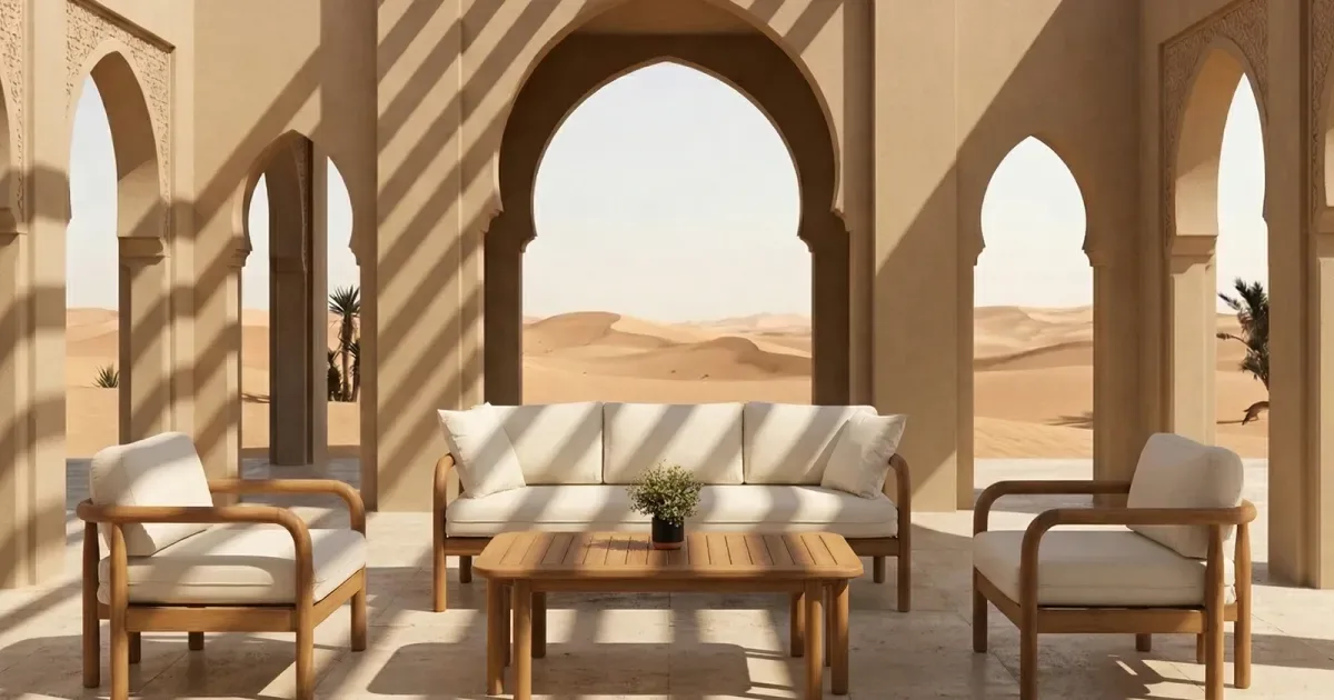 طقم جلوس خارجي Defne