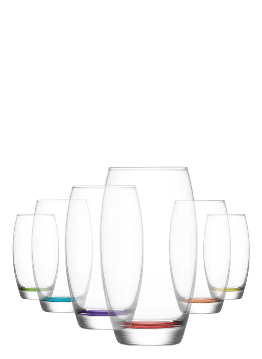 Empire glass soft-drink tumbler (6-piece)