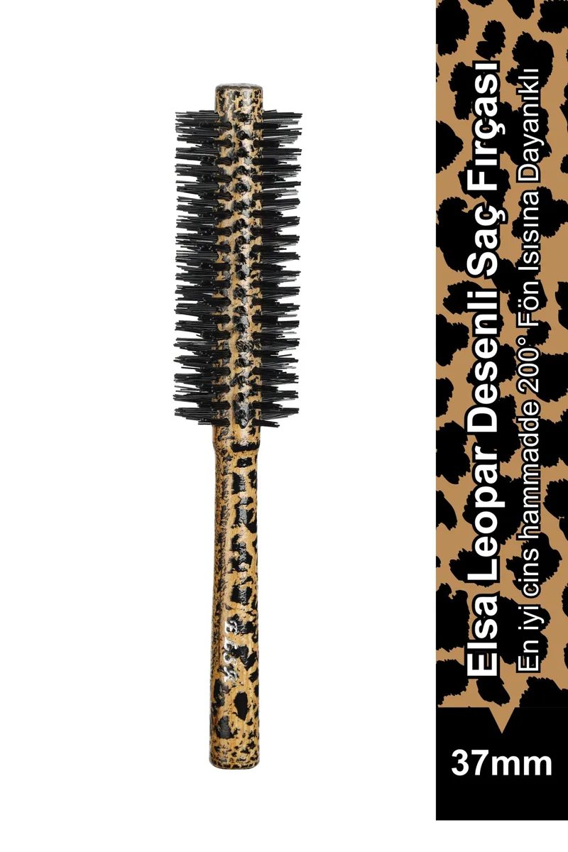 17 Cobra patterned 37 mm blow-dry brush